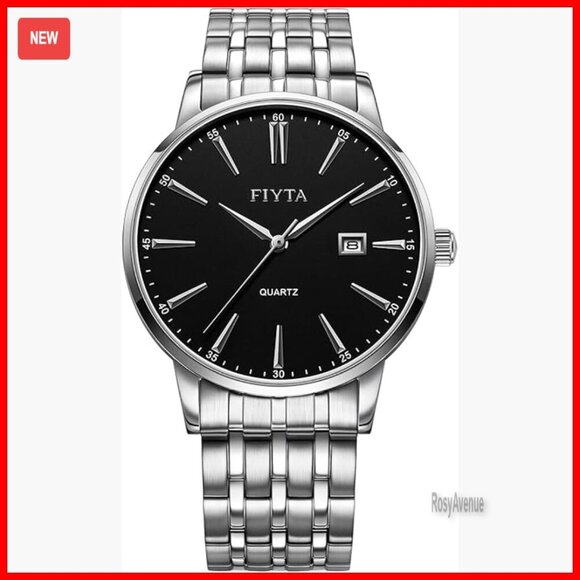Stainless Steel Quartz Watch 40mm Sapphire Crystal Waterproof Date main image 4